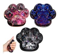 3 Pièces Squishy Patte de Chat, Anti-Stress Kawaii Squishy Chat Patte