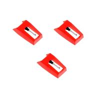 3 Pièces Stylet de Phonographe Conique en Aluminium et Plastique | Installation Facile, Restitution Voix et Musique, Graves Renforcés, Suivi Stable, Pièce de Remplacement
