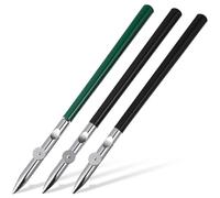3 Pièces Stylo à Lignes Réglables pour Tracé Fin, Ensemble | Embouts Interchangeables, Réglage par Vis, Acier Inoxydable, pour Encre et Bords de Règle