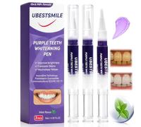 3 PièCes Stylo De Blanchiment Des Dents Violet,Stylos Blanchiment Dentaire Instantané,Stylo Dents, Portable & Facile à Utiliser Teeth Whitening, Pour Un Sourire éClatant, pour à la maison