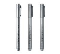 3 pièces stylo de peinture métallique résistant à l ' eau marqueur surligneur scintillant pour la fabrication de cartes dessin Scrapbooking projet artisanal stylo de calligraphie pour l ' art