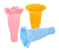 3 Pièces Support à Cône de Glace Pliable en Silicone | Lavable au Lave-vaisselle, Garde les Mains Propres, Usage Pratique pour Cônes et Bâtonnets