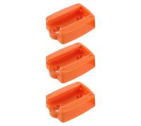 3 Pièces Support de Dénoyauteur en Plastique Orange | Pièce Détachée pour Extracteur Automatique, Surface Lisse, Usage en Restaurants et Bars à Jus
