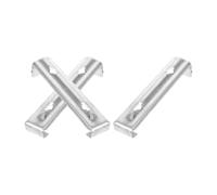 3 Pièces Support de Gouttière Alliage D'aluminium | Design Moderne et Minimaliste, Capacité de Charge Améliorée, pour Gestion Eau Pluie et Conditions Difficiles