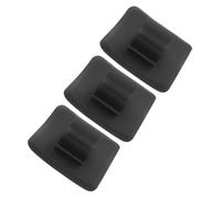 3 Pièces Support Moteur en Plastique Noir à Fixation Rapide | Boucle de Montage, du Bruit, pour Canoë et Petit Hors-bord, Usage Nautique