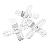 3 Pièces Support Plafonnier, Kit Montage Fixation Lustre Suspendu | Barre Transversale pour Installation Sécurisée, Assemblage Simple, Adapté aux Luminaires Suspendus et Boîtes de Plafond