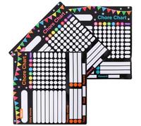3 Pièces Tableau Hebdomadaire des Tâches Effaçable à Sec | Garçon et Filles à Maison, Favorise L’autodiscipline Suivi des Habitudes