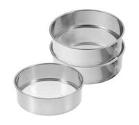 3 Pièces Tamis Fin en Acier Inoxydable, Maille Précise, Taille