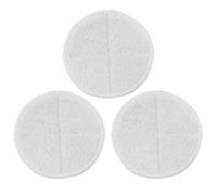 3 pièces tampons en Tissu de vadrouille en Microfibre réutilisables tampons de Remplacement de Nettoyage à Haute Absorption pour Bissell 2124 2039 2037 2039A Accessoires de (Blanche)