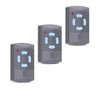 3 pièces télécommande portail 4 canaux, 868 MHz, télécommande pour porte de garage, pour Hormann HSM4 HSM2 HSM4 HS1 HS2 HS4 HSZ1 HSZ2 HSP4 HSD2