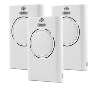 3 Pièces Telecommande Porte de Émetteur de Garage 868MHz,Telecommande Portail 2 Canaux Compatible avec XT4 868 SLH LR, XT4 868 SLH, XT2 868 SLH LR, XT2 868 SLH（White）