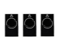 3 Pièces Telecommande Porte de Émetteur de Garage 868MHz,Telecommande Portail 2 Canaux Compatible avec XT4 868 SLH LR, XT4 868 SLH, XT2 868 SLH LR, XT2 868 SLH (Black)