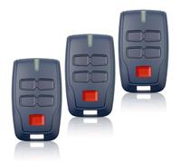 3 pièces Télécommande pour portail BFT MITTO B RCB4,433.92Mhz 4 boutons 4 canaux Bleu Rolling Code pour Rolling BFT MITTO B RCB04 R1 CLEAR ICE RCB02 VINEYARD