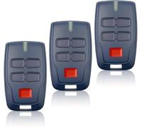 3 pièces Télécommande pour Portail BFT MITTO B RCB4,433.92Mhz 4 Boutons 4 canaux Bleu Rolling Code pour Rolling BFT MITTO B RCB04 R1 Clear Ice RCB02 Vineyard