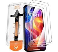 [3 Pieces] Tempered Glass For Iphone 15, High Quality Full Coverage, 9h Hardness, Bubble-Free, Screen Protector With Easy Installation Kit