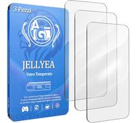 3 Pieces Tempered Glass For Iphone 15 Pro Clear Screen Protector Anti-Fingerprint 9h Tempered Glass Film For Iphone 15 Pro ,6.7