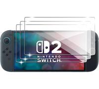 [3 Pieces] Tempered Glass Screen Protector for Nintendo Switch 2 (2025),Screen Protector Tablet Film,Bubble-Free,Ultra Resistant,Scratch Protection.