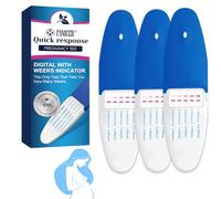 3 pièces Test de grossesse précoce,Tests Grossesse Détection Précoce,Pregnancy Test,Détection rapide,Estimation De l’Âge De La Grossesse,Fiable et précis