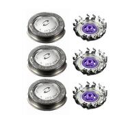3 Pièces Têtes de Rasoirs Rechange - pour Philips HQ55 HQ56/50