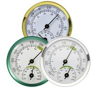 3 Pièces Thermomètre Hygromètre Intérieur Mini à Aiguille