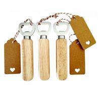 3 Pièces Tire-Bouchon Lukas En Bois 14 Cm Bouchon Ouvre-Bouteille | Gravable