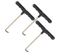 3 Pièces Tire-lacets Professionnels Portables Crochet Plat | Serrage Rapide des Lacets, Installation Facile et Sûre, Format Compact