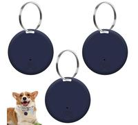3 Pièces Traceur GPS pour Chien, Traceur Localisateur De Objets, Étiquette Anti-Perte Intelligente, pour Téléphone, Chats, Animaux, Objets De Valeur, Clés, Portefeuille, Sac, Véhicules