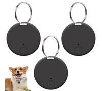 3 Pièces Traceur GPS pour Chien, Traceur Localisateur De Objets, Étiquette Anti-Perte Intelligente, pour Téléphone, Chats, Animaux, Objets De Valeur, Clés, Portefeuille, Sac, Véhicules