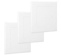 3 Pièces Trappe D'inspection Murale en PVC Blanc