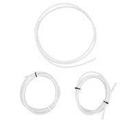 3 Pièces Tube D’alimentation pour Imprimante 3d en Ptfe Blanc | Tube en Ptfe, Usage D’alimentation à Distance, Propriétés Diélectriques et Inertie, Résistance à L’usure