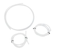 3 Pièces Tube D’alimentation Ptfe, Blanc, Facile | Bonnes Propriétés Diélectriques, Faible Perméabilité, Installation Simple, Inerte, Usage pour Fil 1,75mm