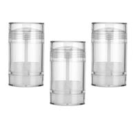 3 Pièces Tubes de Brillant à Lèvres Vides 50g | Fermeture Fiable, Nettoyage Facile, Usage Maison ou Camping, pour Après-shampooing et Shampooing
