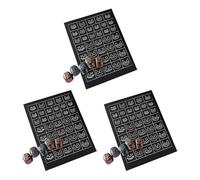 3 Pièces Variété D'autocollants Pour Ongles 'Halloween Assortiment De Dessins 'art ' Squelette Décalcomanies Adhésives Pour Fête Application Rapide