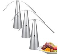 3 Pièces Ventilateur Anti Mouche De Table, Répulsifs Anti-Mouches Portable Avec Lames, Éloignez Mouches Et Insectes De Vos Aliments Pour Maison, Restaurant, Camping, Pique-Nique, Barbecue, Jardin