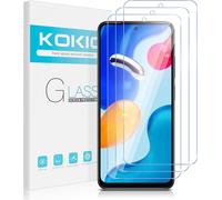 3 Pièces Verre Trempé Compatible avec Xiaomi Redmi Note 11/11S 4G. Film Protection en écran. Ultra Résistant. Anti Rayures. Sans Bulles. HD Transparent Vitre Protecteur pour Redmi Note 11 4G