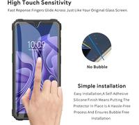 [3 Pièces Verre Trempé Pour Blackview Bv5300/Bv5300 Pro/Bv5300 Plus. Haute Dureté Anti-Rayures Film Protecteur. Ultra Clair Transparente Film De Protection Écran Pour Blackview Bv5300 Pro