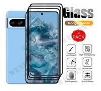 3 pièces verre trempé pour Google Pixel 10 9 8 7 6 Pro XL 7A 5A 3 XL protecteur d'écran à couverture complète incurvée Google Pixel 4A 5G