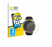3 Pièces Verre Trempe pour Huami Amazfit T-Rex 3 Pro (44 mm) Vitre Protection