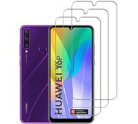 3 Pièces Verre Trempé Pour Huawei Y6p Protection Écran ¿Dureté 9h¿Sans Bulles, Anti-Rayures¿Hd Film De Protection D'écran