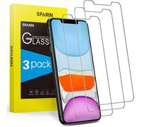 3 Pièces Verre Trempé Pour Iphone 11 / Xr Et Iphone 12/12 Pro Film Protection Écran (6.1""), Vitre Protecteur, [Installation Facile][Sans Bulles][2.5d/9h Dureté]