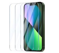 3 Pièces Verre Trempé Pour iPhone 13 Mini Film Ecran Protection écran Protect Vitre Protecteur Ultra Résistant Anti Rayures Sans Bulles Dureté 9H Glass Haut Définition 5,4 Pouces HD Ultra Transparent