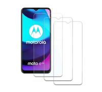 [3 Pièces] Verre Trempé pour Motorola Moto E20 / Moto E22 / Moto E22i Protection écran, Ultra Résistant Film Protection écran, Ultra HD, 10H Dureté, Sans Bulles, Anti-Rayures, Facile à Installer