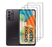 [3 Pièces] Verre Trempé pour Samsung Galaxy A23 5G, HD Verre Film & 9H Vitre Protection, Anti-rayures Film de Protection D'écran, [Sans Bulles] Film de Protection Écran pour Samsung Galaxy A23 5G,