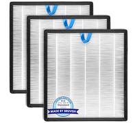 (3 pièces) Vital 100S filtres de rechange compatibles avec le purificateur d'air LEVOIT Vital 100S, filtre HEPA Vital100S H13, filtres à charbon actif 3 en 1, remplace #Vital 100S-RF