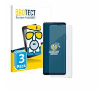3 Pièces Vitre de Protection Mat pour Sony Xperia 10 IV Film Protecteur Vitré