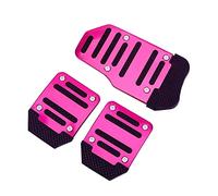 3 Pièces Voiture Pied Pédale Couverture Pad Voiture Pédale Couverture Ensemble Alliage D'aluminium Véhicule Antidérapant Pédale Transmission Manuelle Car Pedal Covers Pédale D'Embrayag (Taille : Viol