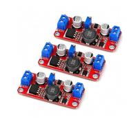 3 Pièces XL6019 5A DC-DC Module de Puissance Boost Ajustable 3V 35V vers 5V 40V, XL6019 Régulateur de Tension Réglable Alimentation Courant Continu Haute Efficacité pour Projet Électronique LED