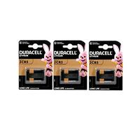 3 piles Duracell 245 2CR5 Lithium (3 ampoules de 1 batterie)