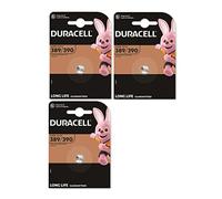 Duracell Pile non rechargeable 389/390 SR1130 – Oxyde d'argent – 3 piles