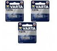 3 piles Varta V27A